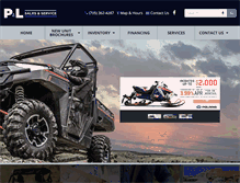 Tablet Screenshot of plsales.com